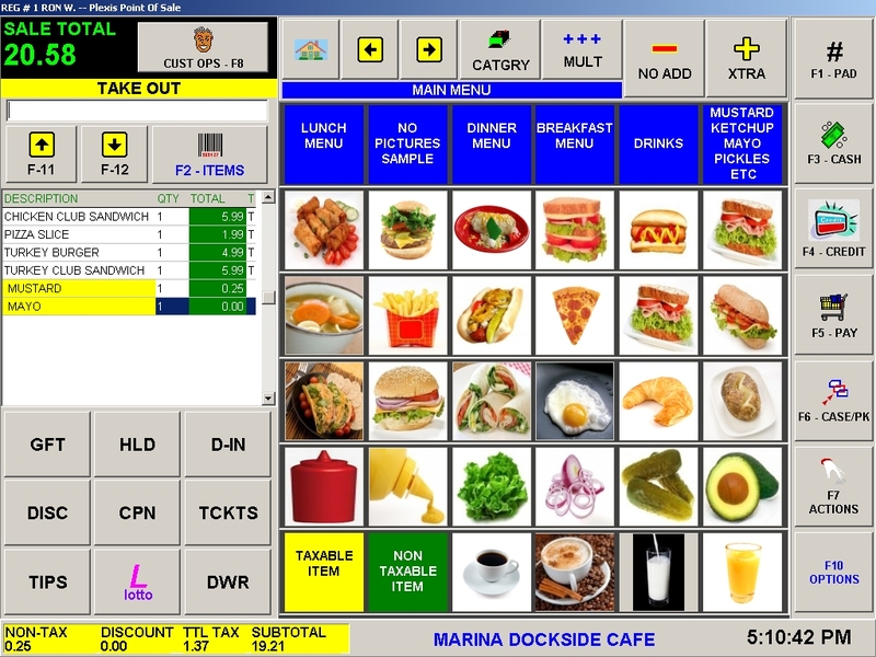 Plexis POS Point of Sale for Windows Screenshot